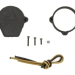 One Hundred Concepts OHC RUGGEDIZED REAR SCOPECAP SIZE 2, black cap, ring, screws and cord