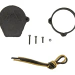 One Hundred Concepts OHC RUGGEDIZED REAR SCOPECAP SIZE 3, black cap, ring, screws and cord