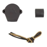 One Hundred Concepts OHC SCOPECAP SIZE 1, black front and side views with looped cord