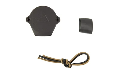 One Hundred Concepts OHC SCOPECAP SIZE 3, black front and side views with looped cord