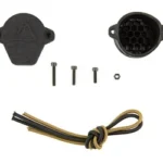 One Hundred Concepts OHC SCOPECAP PRO 30MM, black front and honeycomb views, screws and cord