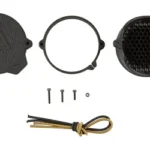 One Hundred Concepts OHC SCOPECAP PRO 65MM black cap, ring, screws and tan-black cord