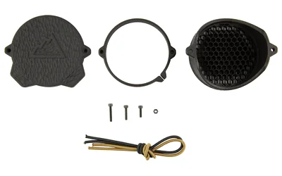 One Hundred Concepts OHC SCOPECAP PRO 65MM black cap, ring, screws and tan-black cord