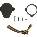 One Hundred Concepts OHC RUGGEDIZED LIGHTCAP 33MM black cap, ring, screws and tan-black cord