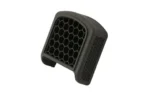 One Hundred Concepts OHC HEXCAP ACRO P2 black angled cover with honeycomb front and textured side