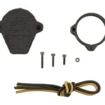 One Hundred Concepts OHC RUGGEDIZED LIGHTCAP LARGE black cap, ring, screws and tan-black cord