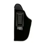 BLACKHAWK BH Inside Pant Holster Size 6 LH, black side view with rectangular belt clip