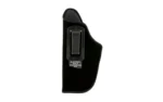 BLACKHAWK BH Inside Pant Holster Size 6 LH, black side view with rectangular belt clip