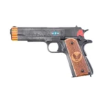 Kahr Arms Auto-Ordnance Limited Edition "Red Tails" 1911 Handgun .45 Auto 7rd Magazine(1) 5'' Barrel Custom Wood Grips