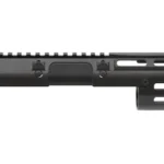 UTG PRO MP5K MONO M-LOK HANDGUARD BK, black right-side view with top rail and slotted handguard