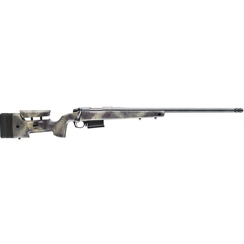 primary-794 Bergara Rifles Bergara B-14 HMR Carbon Wilderness Rifle .308 Win 5/rd Magazine 20" Barrel Sniper Grey Cerakote
