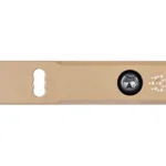 ARISAKA INLINE SCOUT MOUNT M-LOK FDE, top view of tan mount with two screws and two slots