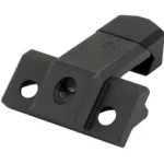 Arisaka Offset Scout Mount Picatinny, black angled view with clamp and mounting holes