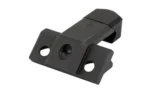 Arisaka Offset Scout Mount Picatinny, black angled view with clamp and mounting holes