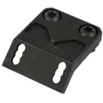 ARISAKA OFFSET SCOUT MOUNT MCX black M-LOK mount, top view with two screws and slotted base