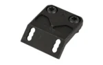 ARISAKA OFFSET SCOUT MOUNT MCX black M-LOK mount, top view with two screws and slotted base