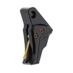 Tyrant ITTS Shoe for GLK G5 Black/Gold, angled side view with gold accents