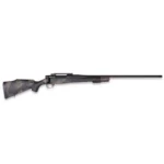 Weatherby Vanguard Black Hills Rifle .300 Win 3rd Magazine 24" 1/2x28 Threaded Barrel with 2" Muzzle Brake Black with Green