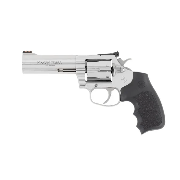 Colt Manufacturing Colt King Cobra Target Stainless Handgun .357 Mag 6rd Capacity 4.25" Barrel DA/SA Enhanced Hogue Rubber