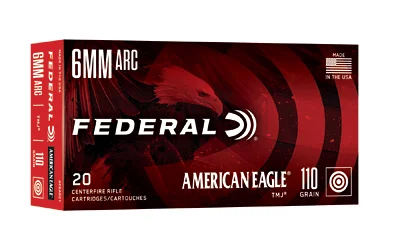 Federal FED AM EAGLE 6MMARC 110GR TMJ 20/200