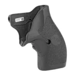 Crimson Trace Corporation CTC LASERGRIP RUGER SP-101 black textured grip, angled side view