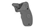 Crimson Trace Lasergrip Taurus Judge/Tracker, gray side view with textured finger-groove grip