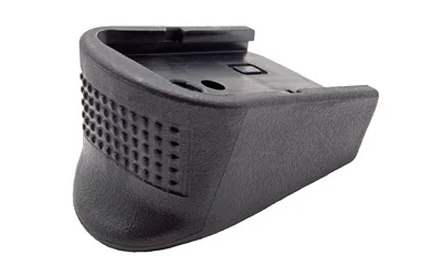 primary-8451 Pearce XL Grip Extension for Glock, black angled view with textured sides and flared base