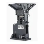 MAGPUMP AR15 LOADR 223/556 black loader, front view with wide top hopper and upright body
