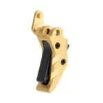 Tyrant P365 IntelliFire Trigger in gold and black, angled side view
