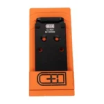 C&H PLT for GLK MOS to RMR/SRO/Holo black adapter plate in orange retail packaging