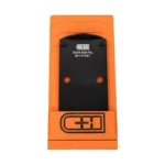 C&H PLT SIG 226/229 RXP TO RMR/SRO, top view of black plate with holes on orange packaging