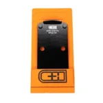 C&H PLT 320X W/RXP ROMEO1 P TO RMR black adapter plate, top view in orange packaging