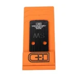 C&H PLT SW M&P SLD+ TO HOLO 407/507K, black adapter plate in orange packaging, front view