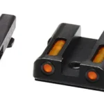 Hi-Viz HIVIZ H3 NS FOR GLK 17/19 G/O W black front and rear sights with green and orange inserts