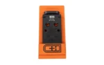 C&H PLT HK VP9 OR TO RMR/SRO/HOLO black mounting plate in orange retail package, top view