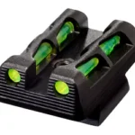 Hi-Viz HIVIZ LTWV GRN/RD/BLK CZ75/85/P-01 black sights with green rear dots and orange front dot