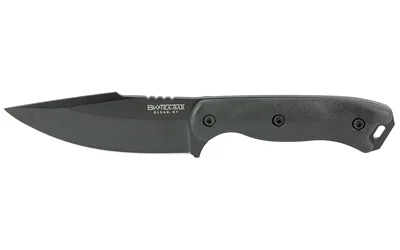 primary-8722 KA-BAR Knives KBAR BK18BK Becker Harpoon black side view with black blade and handle