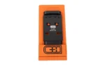 C&H PLT FOR GLK MOS TO HOLO EPS black mounting plate in orange retail package, top view