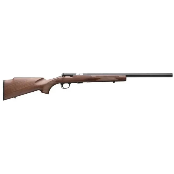 Browning Firearms Browning T-Bolt Target Rifle .22 WMR 10rd Magazine 20" 1/2"-28 Threaded Barrel Walnut