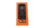 C&H PLT CZ P10 TO HOLO EPS/EPS CARRY black plate, front view in orange packaging