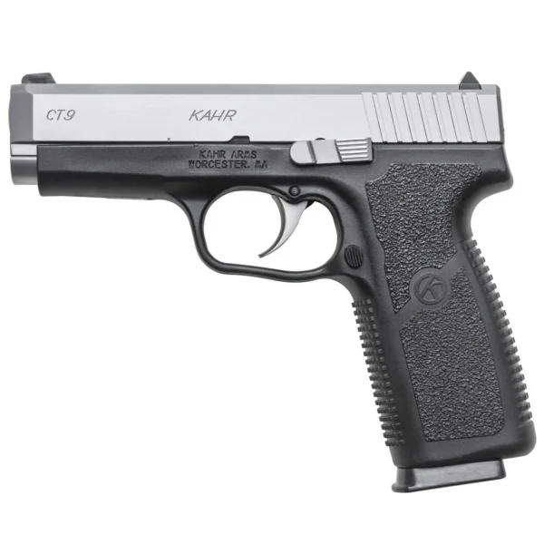 Kahr Arms Kahr MK9 Handgun 9mm Luger 6rd(2)&7rd(1) Magazines 3" Barrel Stainless Slide/Black Grip Night Sights CA Compliant