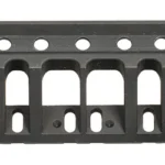 RS Regulate TRIJICON ACOG MOD UPPER black mount, side view with rail holes and open supports
