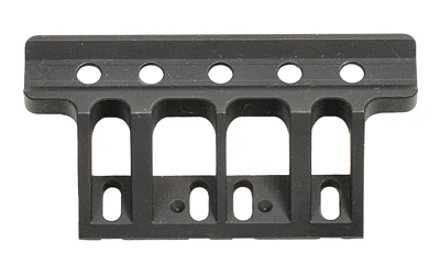 RS Regulate TRIJICON ACOG MOD UPPER black mount, side view with rail holes and open supports