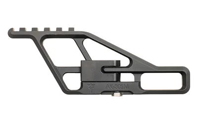 RS Regulate RS REG FRONT-BIASED MODULAR LOWER black open-frame mount, left-side view
