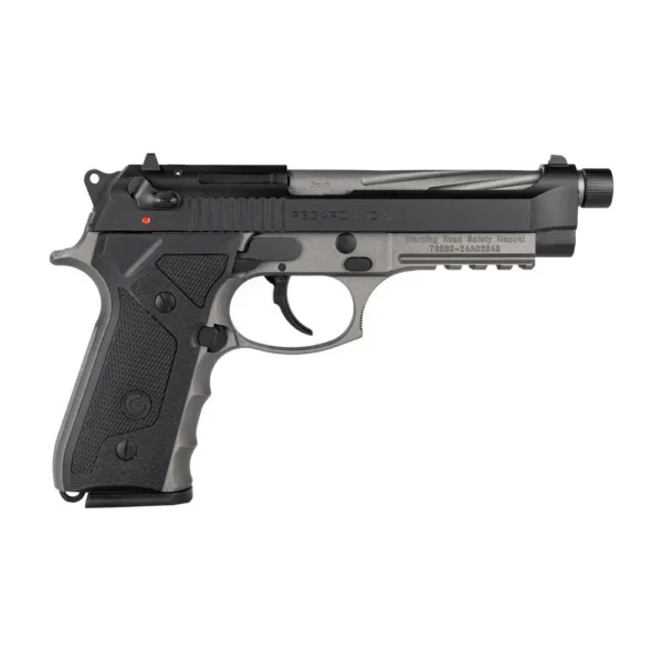 EAA - European American Armory Corp Girsan Regard MC X Handgun 9mm Luger 18rd Magazine 4.9" Barrel Two Tone Tungsten/Black