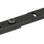 ARISAKA 45 DEG INLINE SCT MNT M600 black angled top view with screws and mounting slots