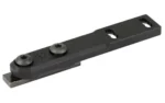 ARISAKA 45 DEG INLINE SCT MNT M600 black angled top view with screws and mounting slots