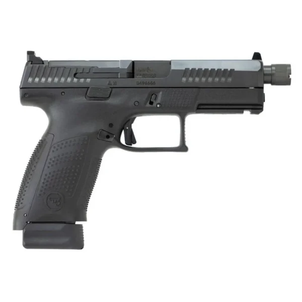 Cz-Usa Firearms CZ USA P-10 C Handgun 9mm Luger 17rd Magazine 4.6" Threaded Barrel Black Optics Ready Suppressor Ready