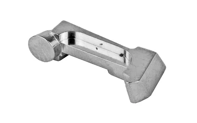 LWD ALPHAWOLF EXTRACTOR FOR G43 silver metal extractor, angled top view
