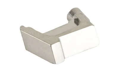 LWD ALPHAWOLF EXTRACTOR silver metal extractor in angled view